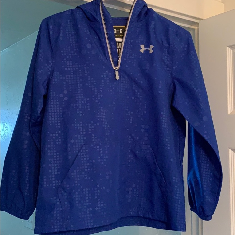 UA Storm Youth Rain Hoodie